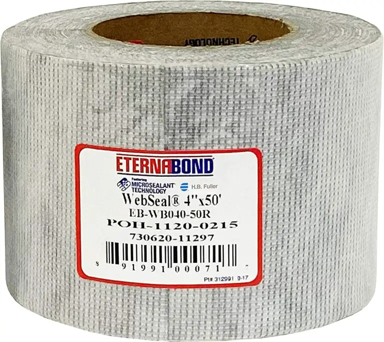 A roll of Eternabond Webseal repair tape.