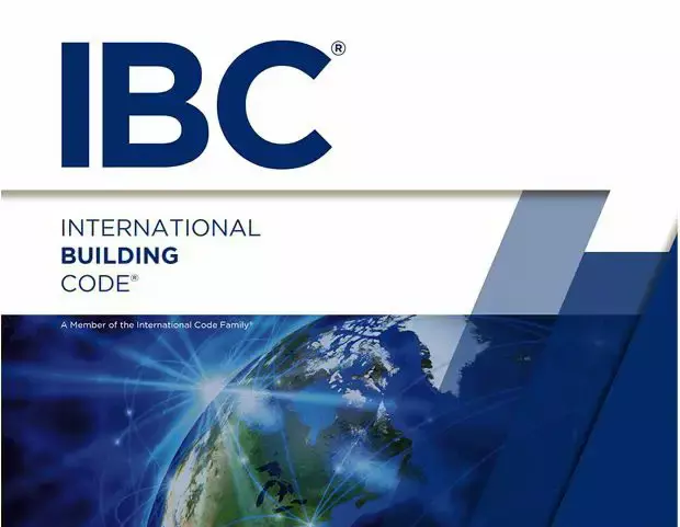 The cover of the International Building Code which contains roofing codes that govern commercial roofing.